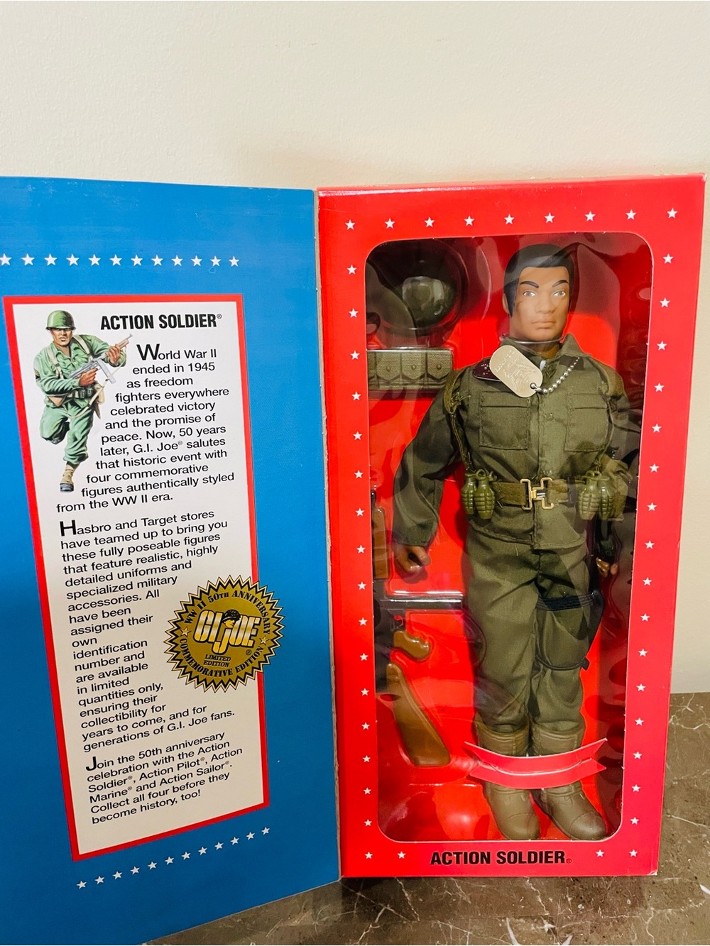 1996 Hasbro GI Joe A.A. Action Soldier NRFB